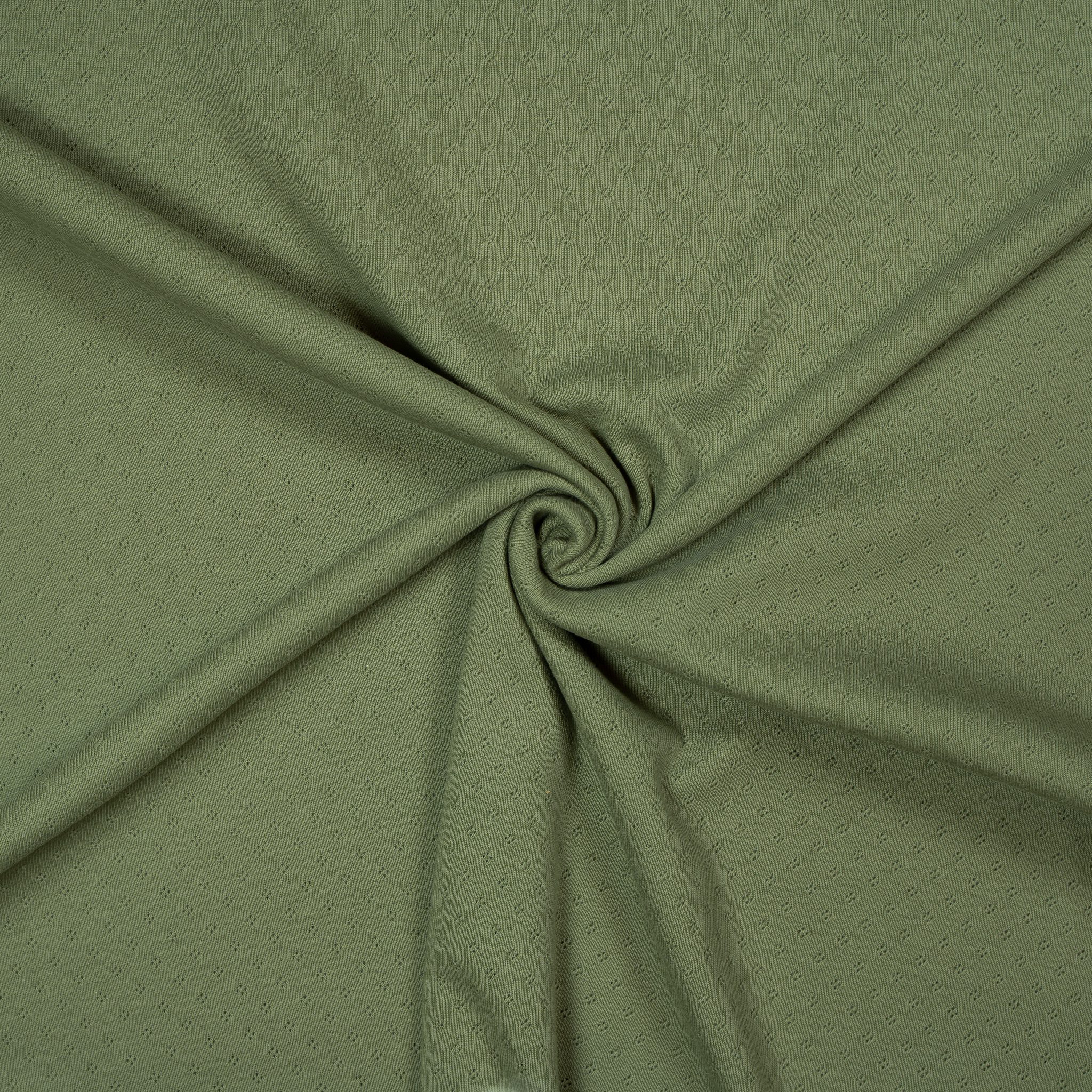 Pointoille Jersey Olive – Bild 2