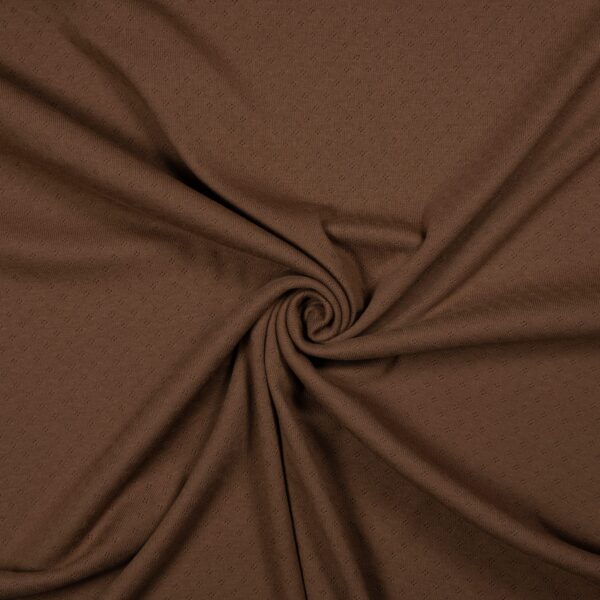 Pointoille Jersey Braun – Bild 2