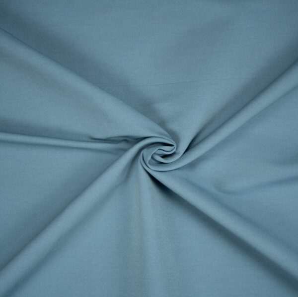 Stretch Poly-Viskose Hellblau – Bild 2