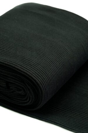 Bündchen Grobstrick Schwarz