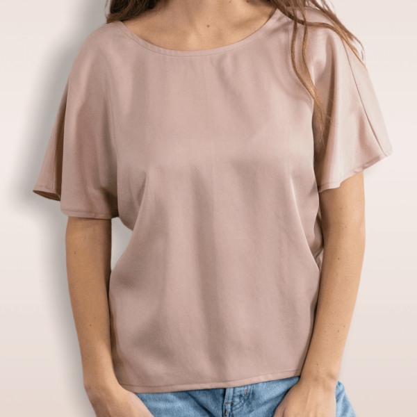 Tencel Nude Rosa – Bild 4