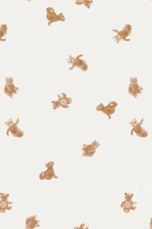 Baumwolljersey Teddybären