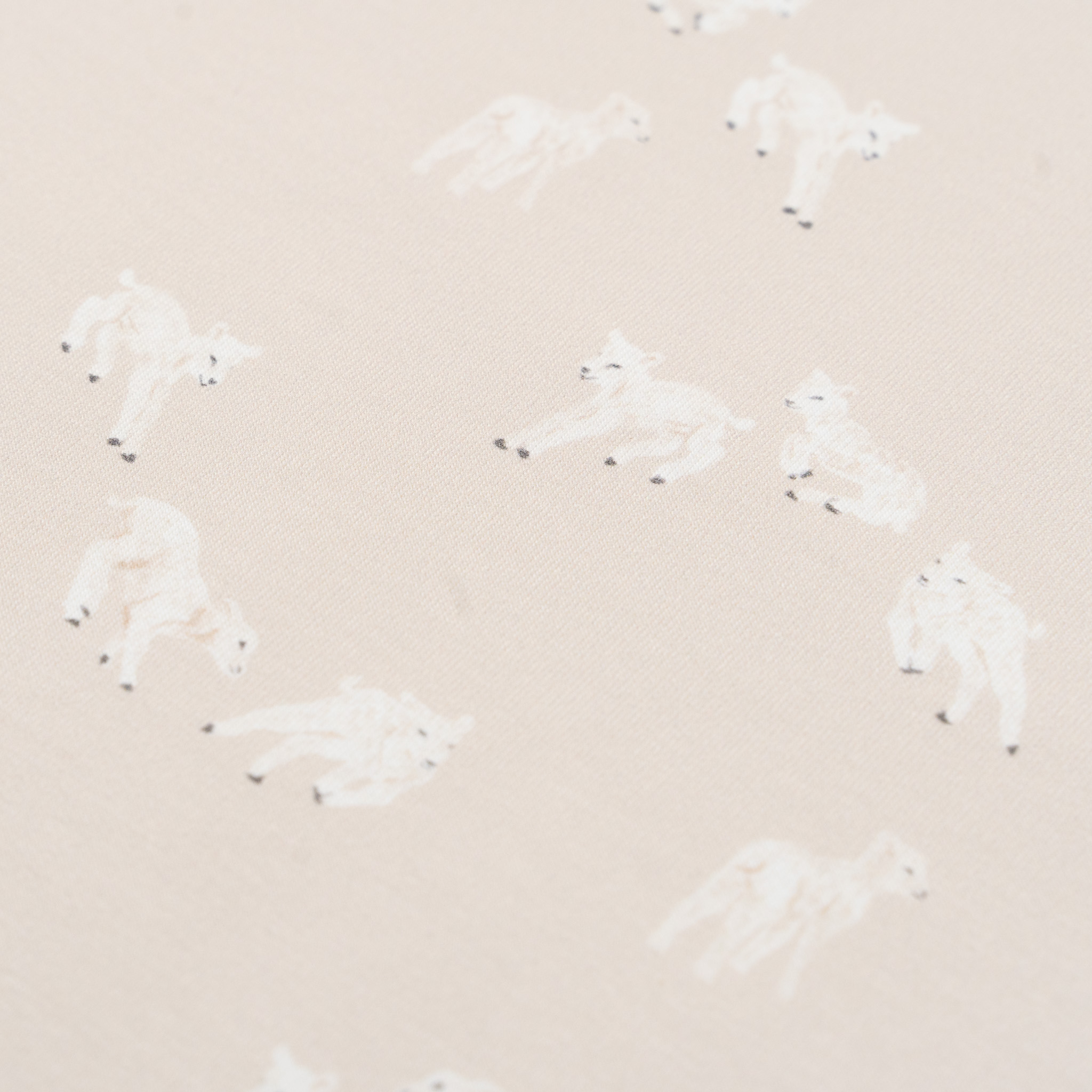 French Terry Ziegen Beige – Bild 2