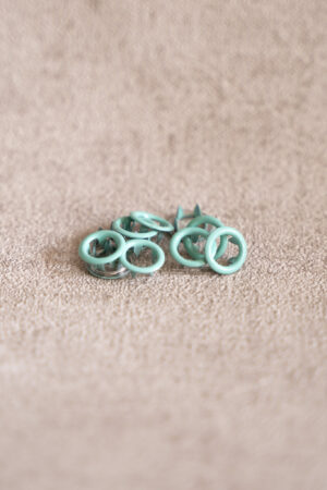 20 Jersey Druckknopfsets Mint