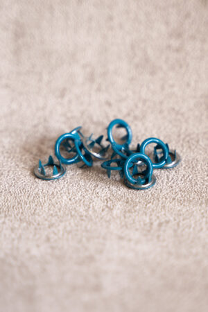 20 Jersey Druckknopfsets Petrol