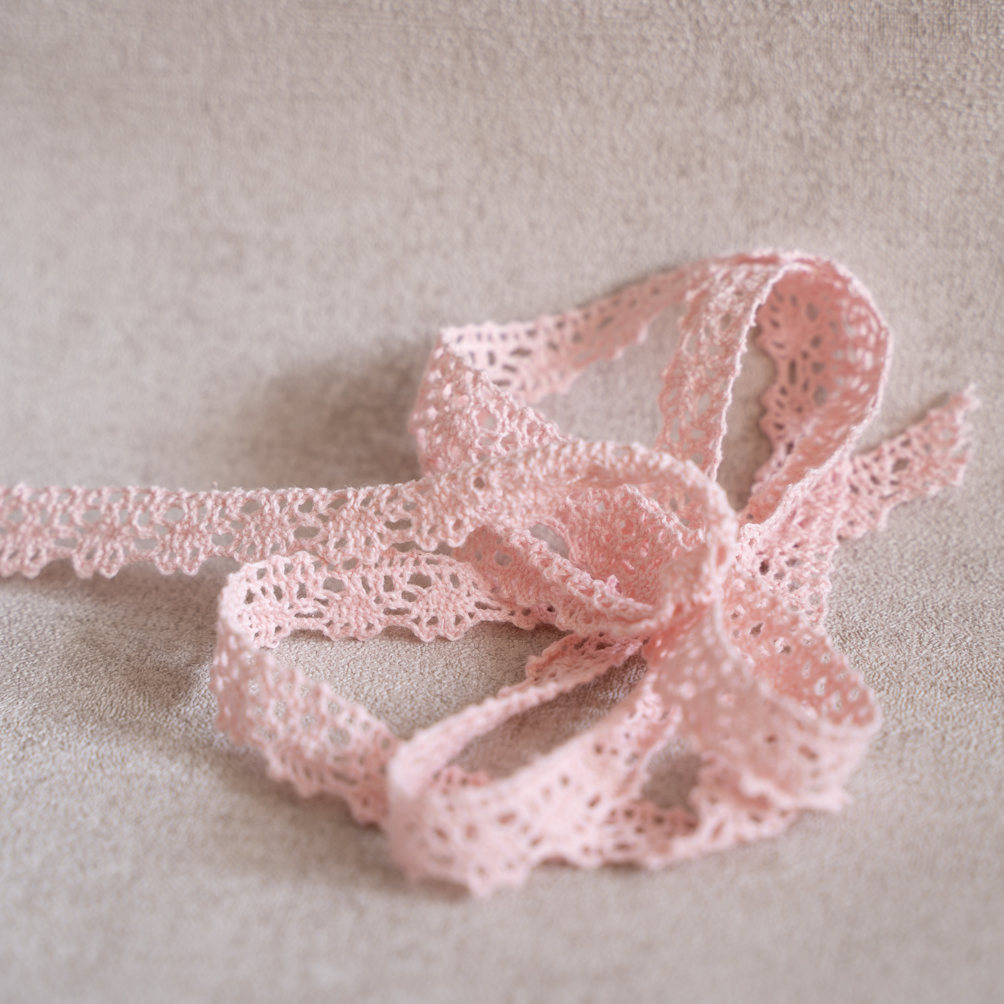 Spitzenband Baumwolle Nude