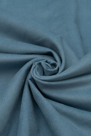 Baumwoll-Babycord Jeansblau 1.40 m x 1.40 m