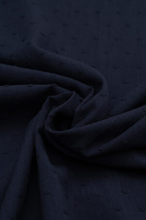 Dobby Baumwolle Marine