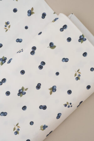Baumwolljersey Blueberries