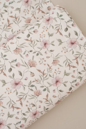 Baumwolljersey Buschrosen