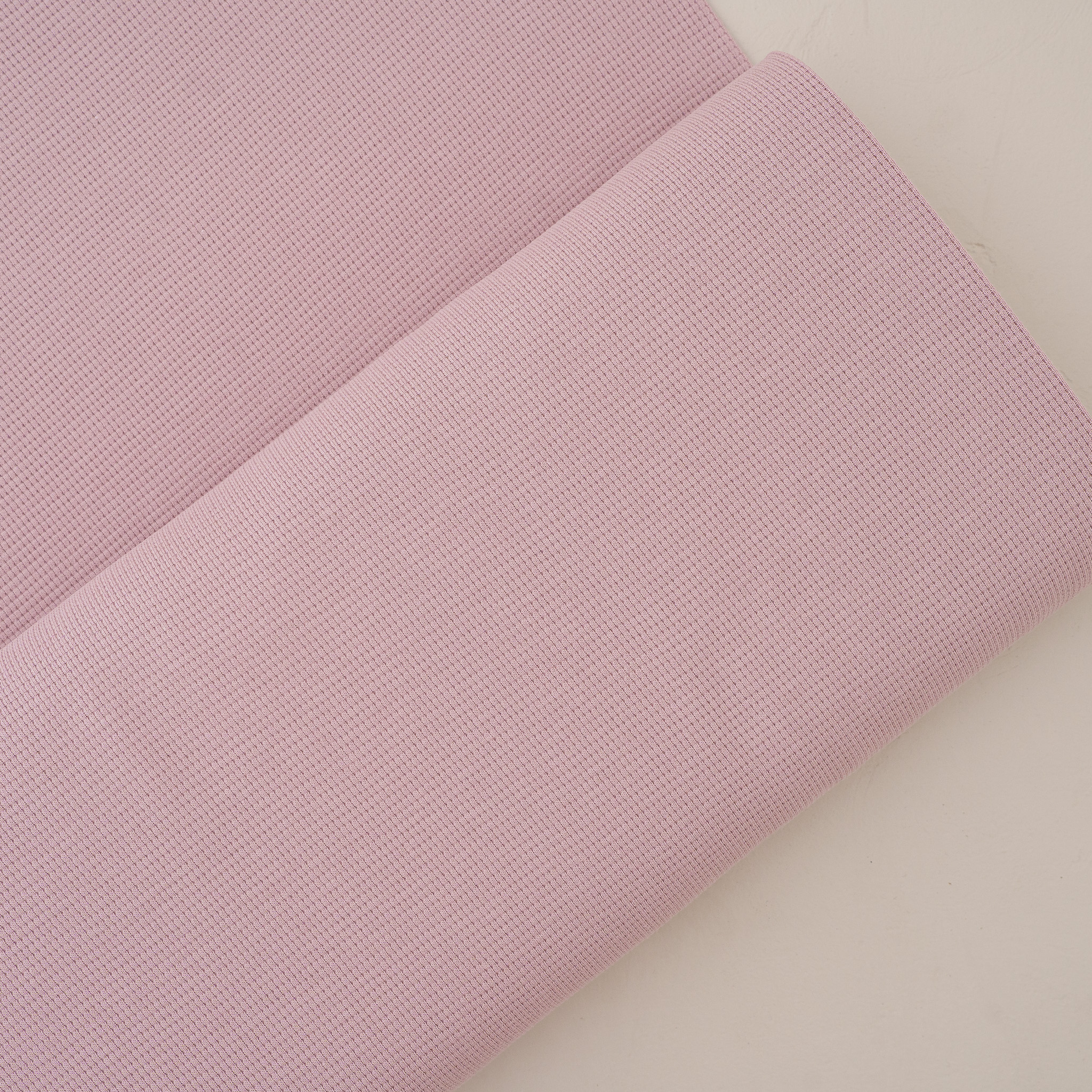 Gestrickter Waffel Jersey Altrosa 0.80 m x 1.50 m