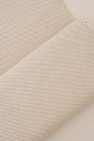 Gestrickter Waffel Jersey Hellbeige 0.60 m x 1.50 m